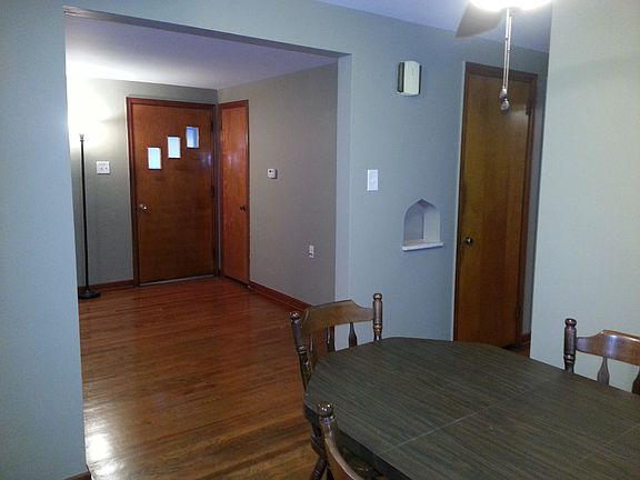 dining room looking out