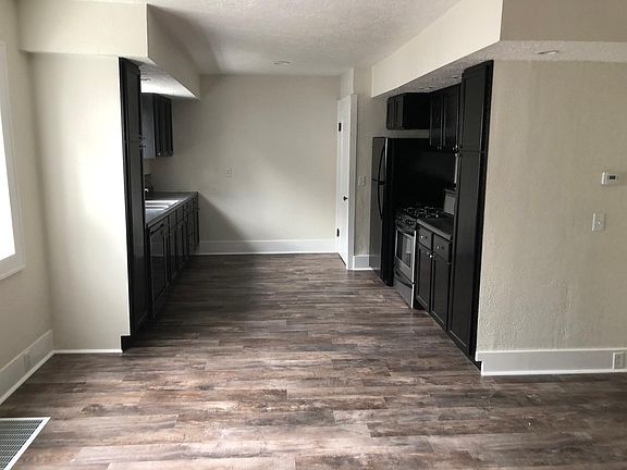 Dining area and kitchen