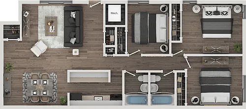 Floor plan Sassafras
