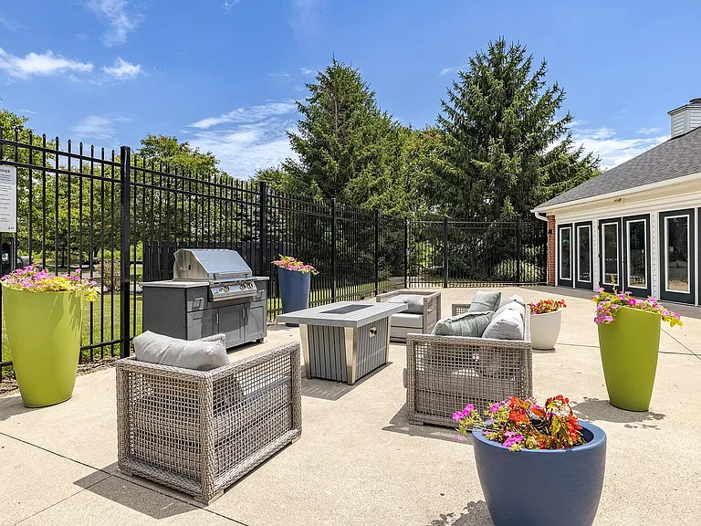 Grill & Firepit Area
