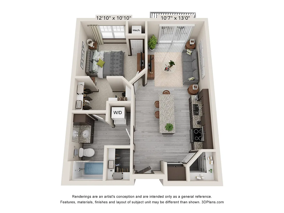 Floor plan 2B