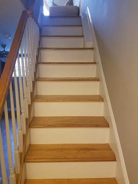 stairway to bedroom