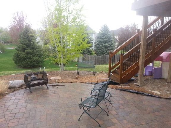 Beautiful paver patio! Enjoy all year long!