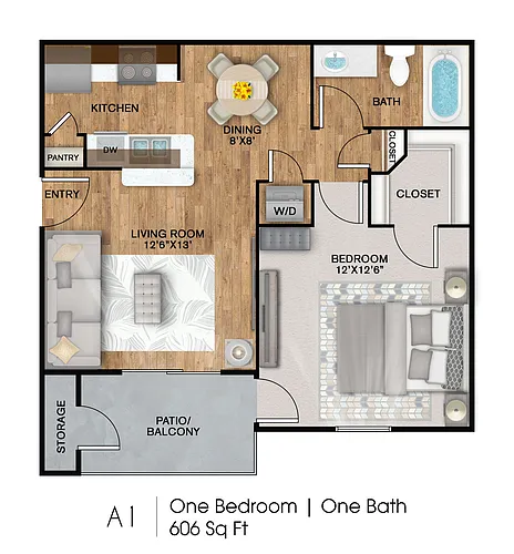 Floor plan The 606