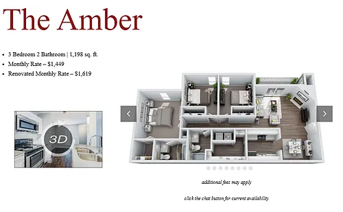 Floor plan The Amber