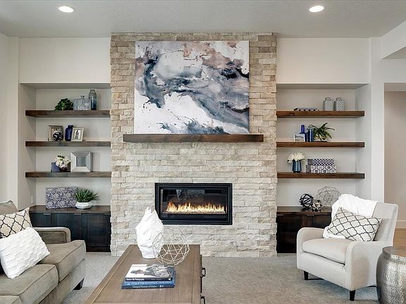 Built-Ins/Full Height Stone