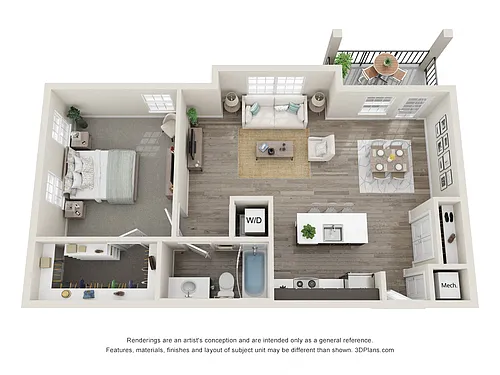 Floor plan Oak