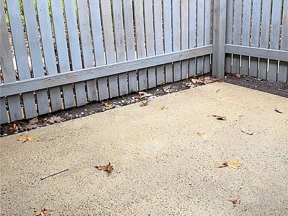 Private patio area
