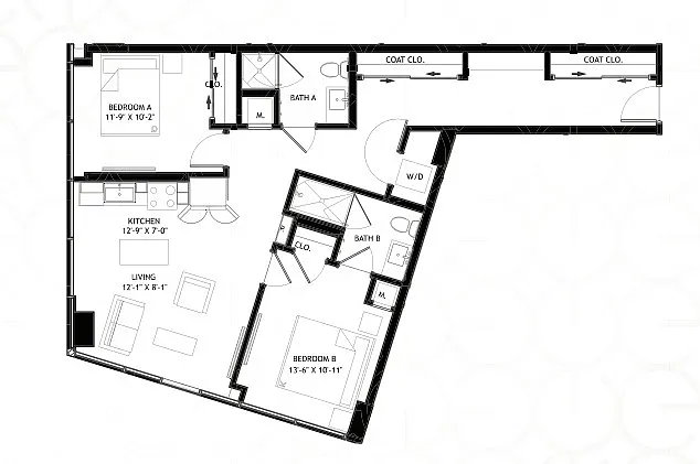 Floor plan B32