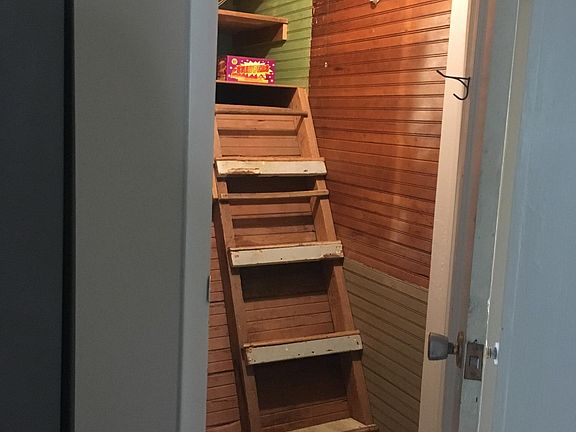 Neat storage closet