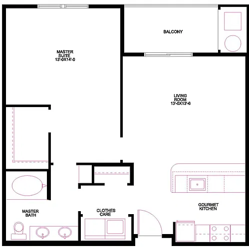 Floor plan The Charlotte