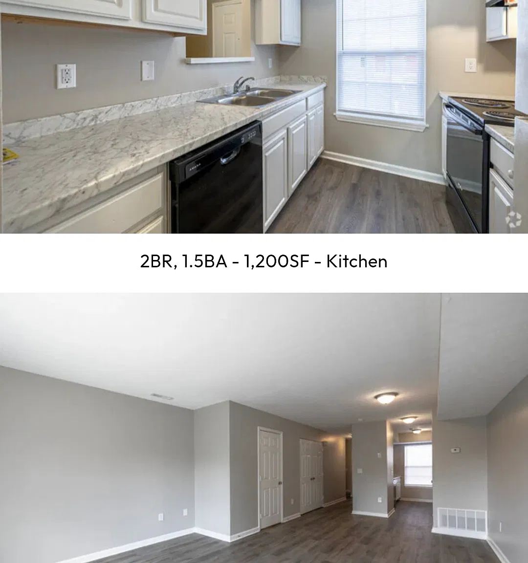 2 bed, 1.5 bath, 1250 sqft, $1,150 — Photo 3