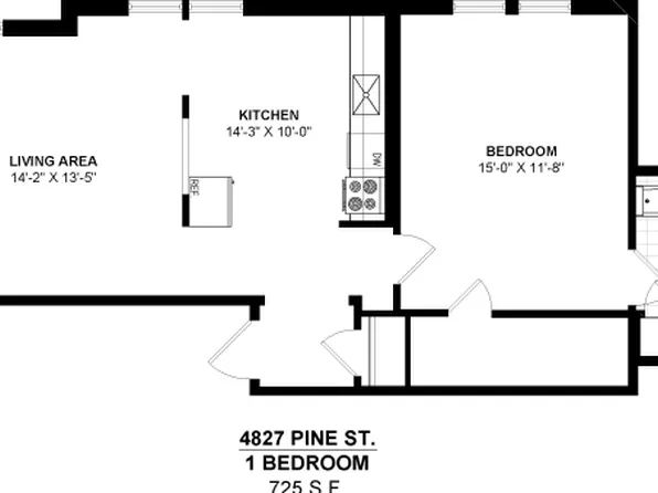 Pine Hill, 4801 Pine St #4839-B2, Philadelphia, PA 19143