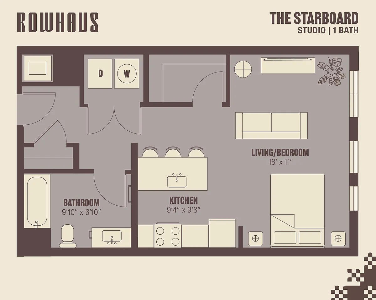 Floor plan The Starboard