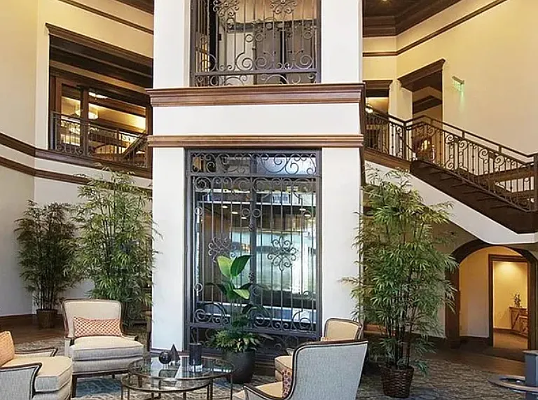 Clubhouse entrance