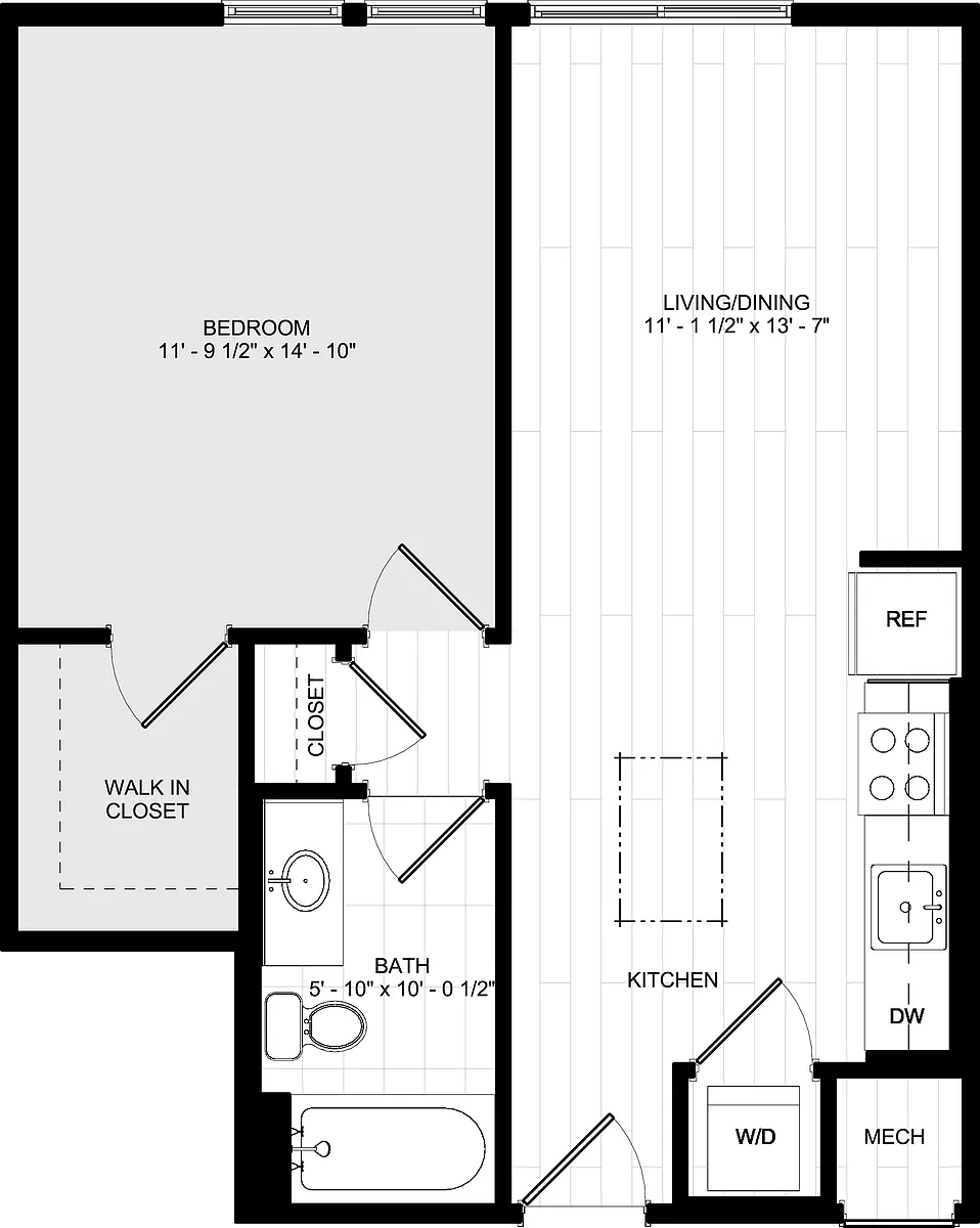 Floor plan A1M