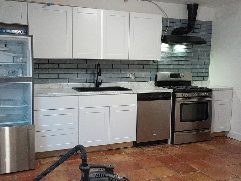 Remodeled eat-in kitchen