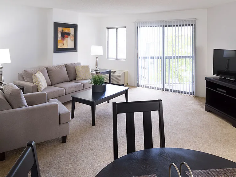 Select homes offer sliding glass doors out to private balconies