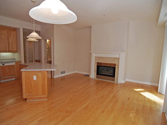 Gleaming hardwood floors