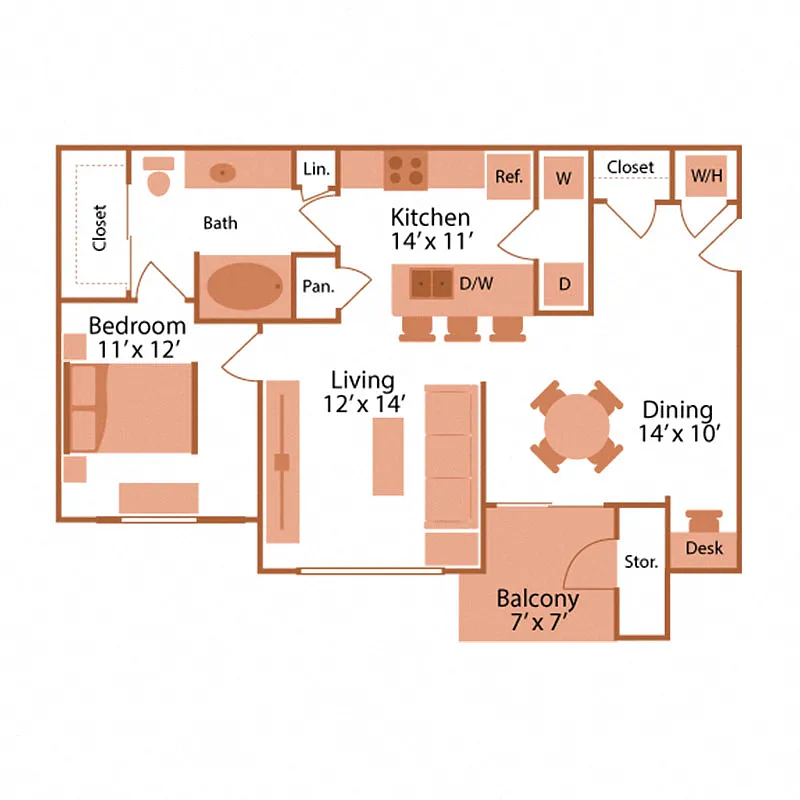 Floor plan Colca (A1)