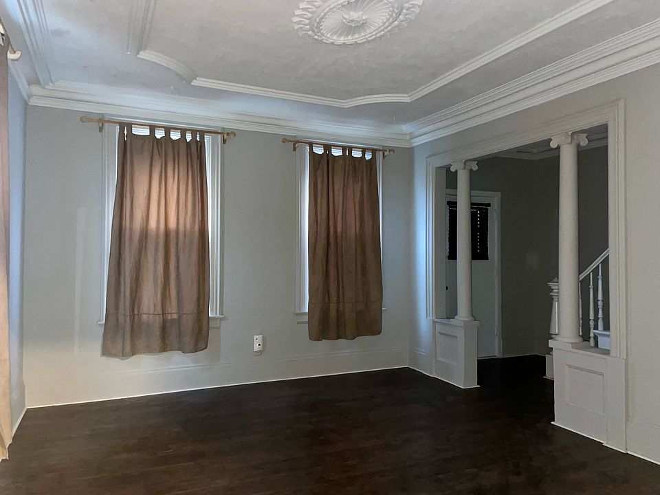 Living room area by the front door entrance.