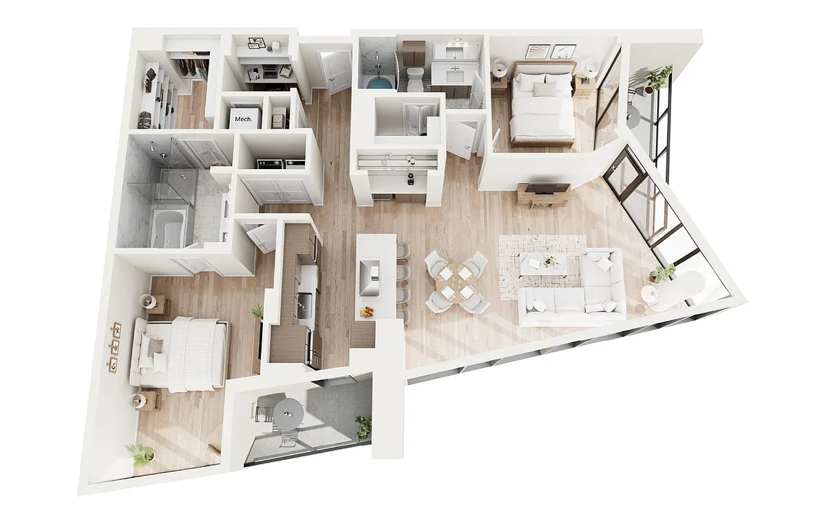 Floor plan B9