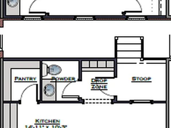 Townhome 577 with Garage Plan, The Preserve