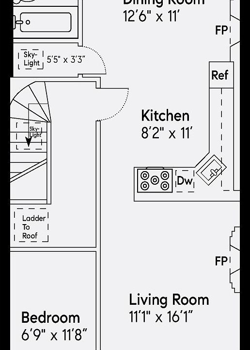 2nd image of 43 Park Pl #4
