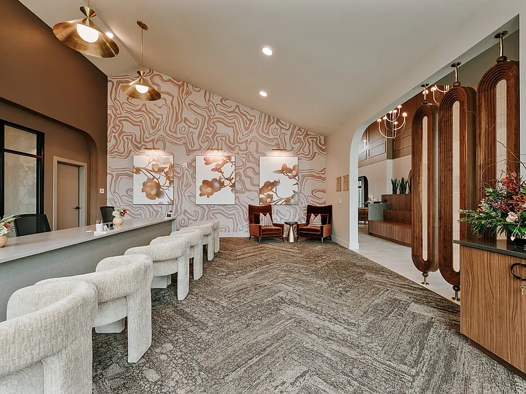 Welcome Reception and Leasing Lobby