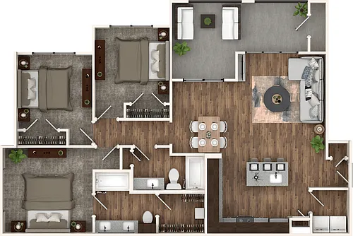Floor plan Presidio