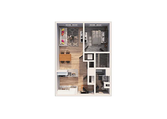 Floor plan A1A