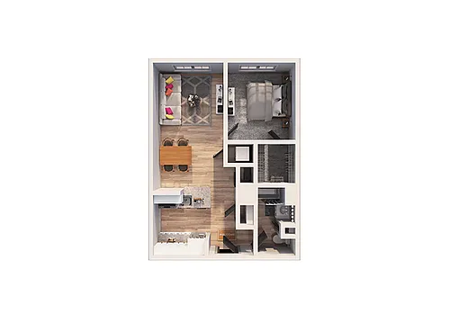 Floor plan A1A