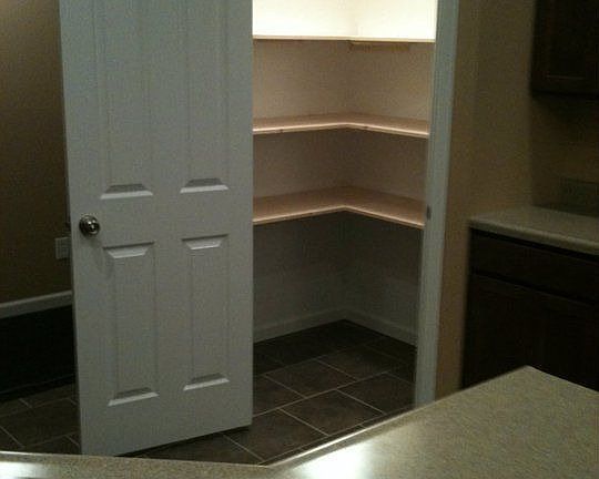 large pantry in kitchen
