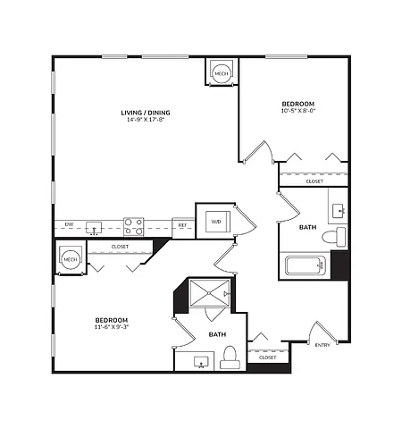 Floor plan B1