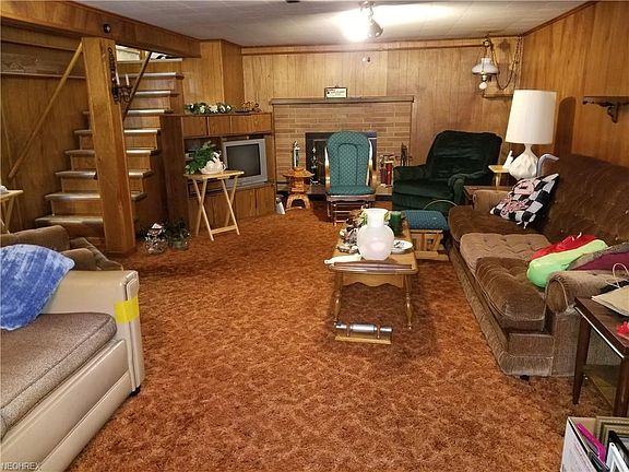 Huge Finished Family Room in Basement.
