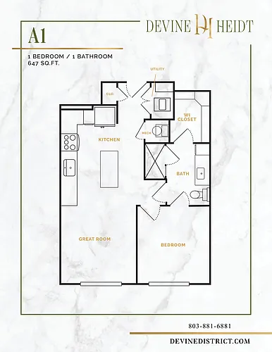 Floor plan A1