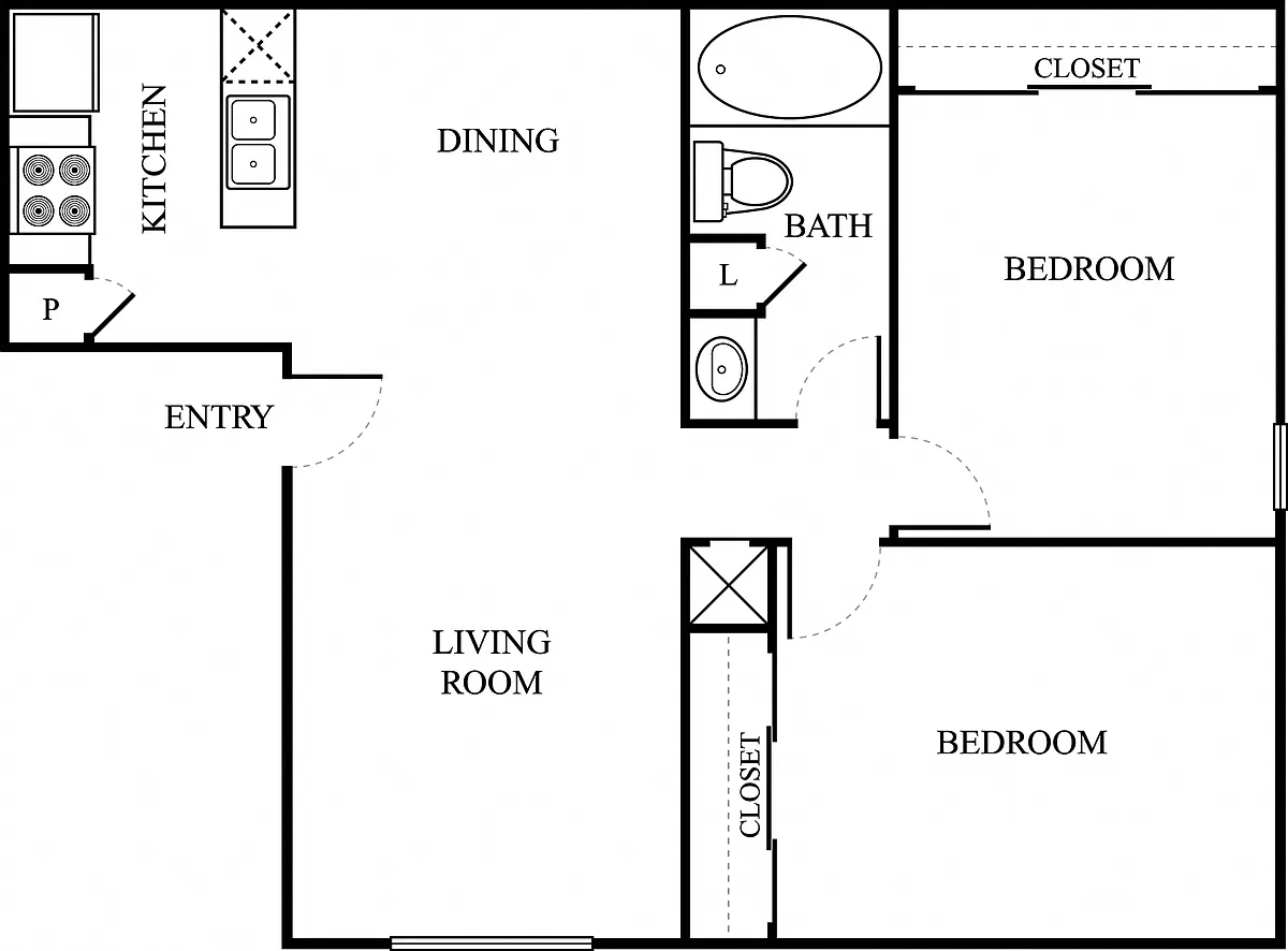 Floor plan B2