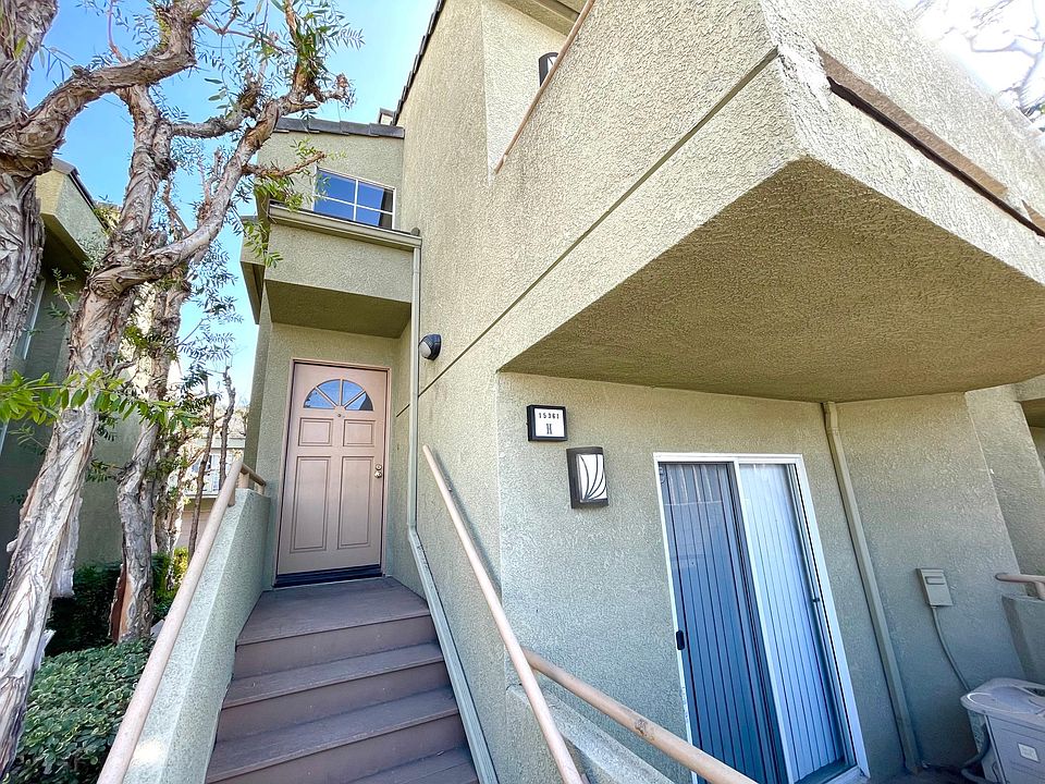 Front Door. This is an end unit that has unique privacy.