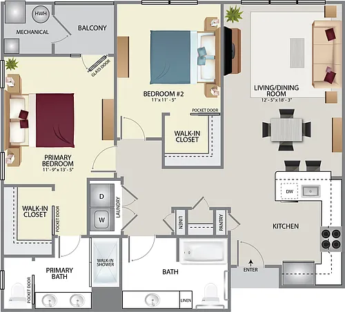 Floor plan B2