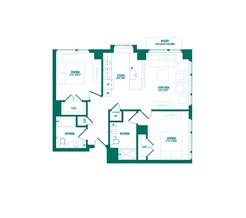 Floor plan B5H2