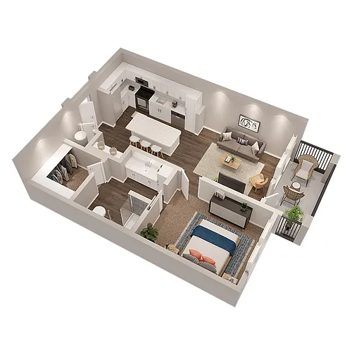 Floor plan Magdelena