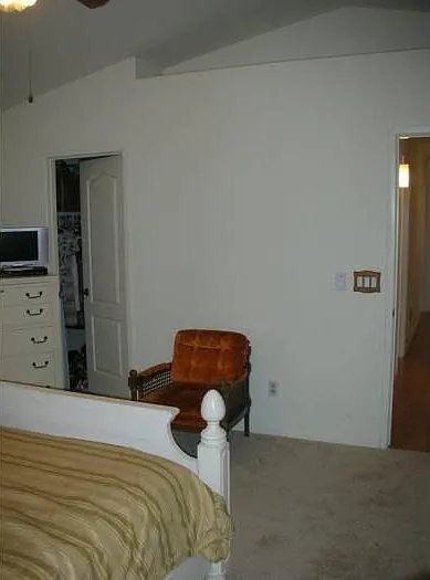 Master walk-in closet
