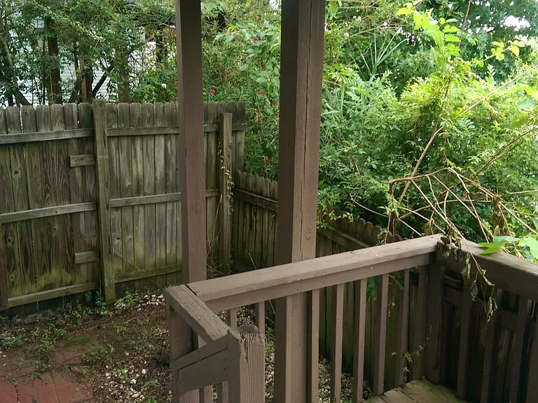 First floor patio