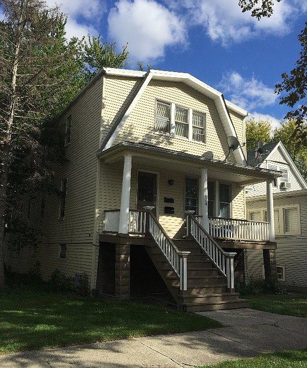 Large porch on this 2 flat