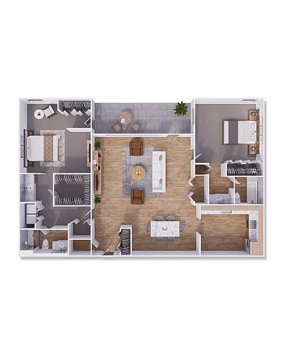 Floor plan South B3