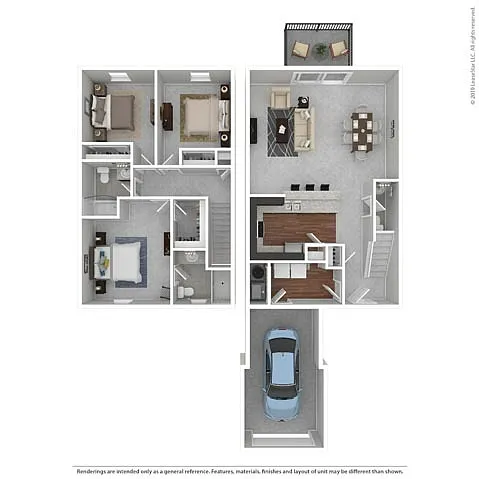 Floor plan Chappelear
