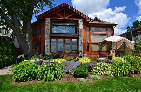 Cedar and Stone home with Lodge Feel and Artistic Features to no
