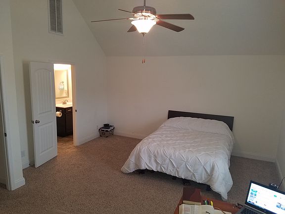 Vaulted ceiling finished bonus room