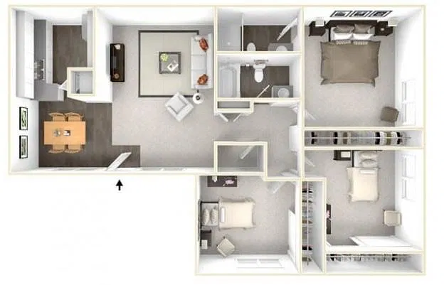 Floor plan C1