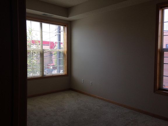 Bedroom with south and west window